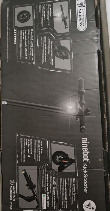 Trotinete elétrica Segway Ninebot F2 Plus – Como nova, com garantia.