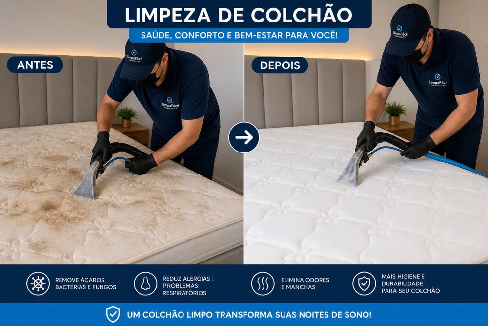 Limpeza de Colchão