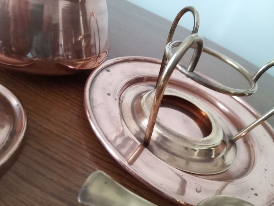 Fondue em cobre  muito bonito nunca usado