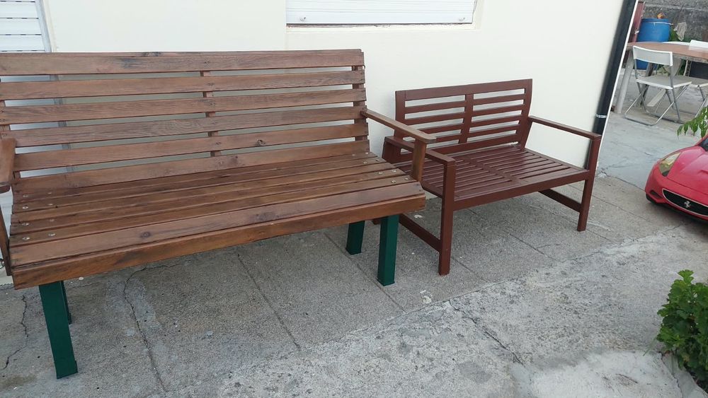 2 Bancos de Jardim