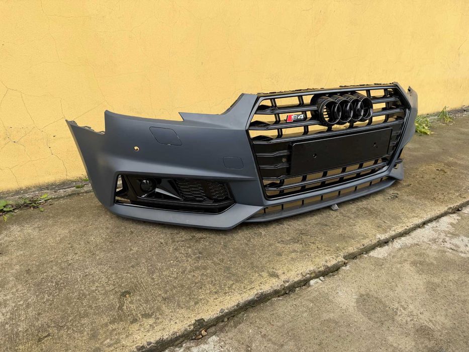 Передній під дистронік Audi A4 B9 2015-2019 року | бампер стиль S4