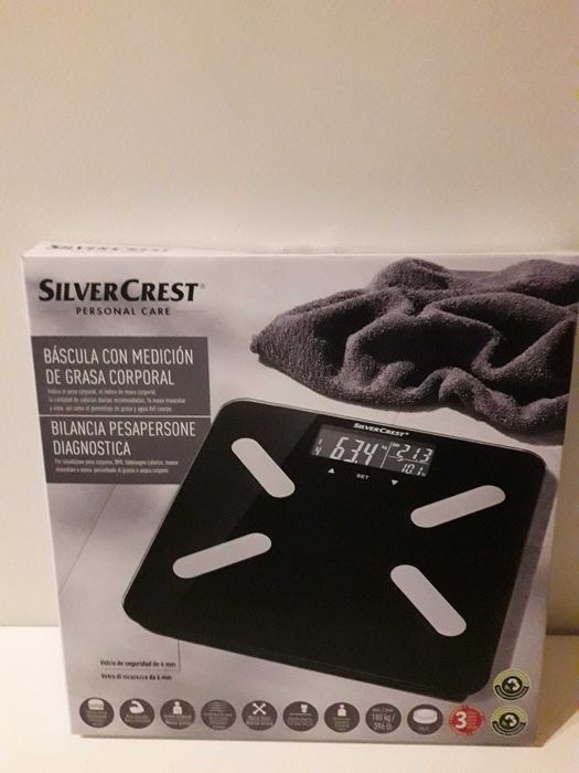 Balança de diagnóstico preta