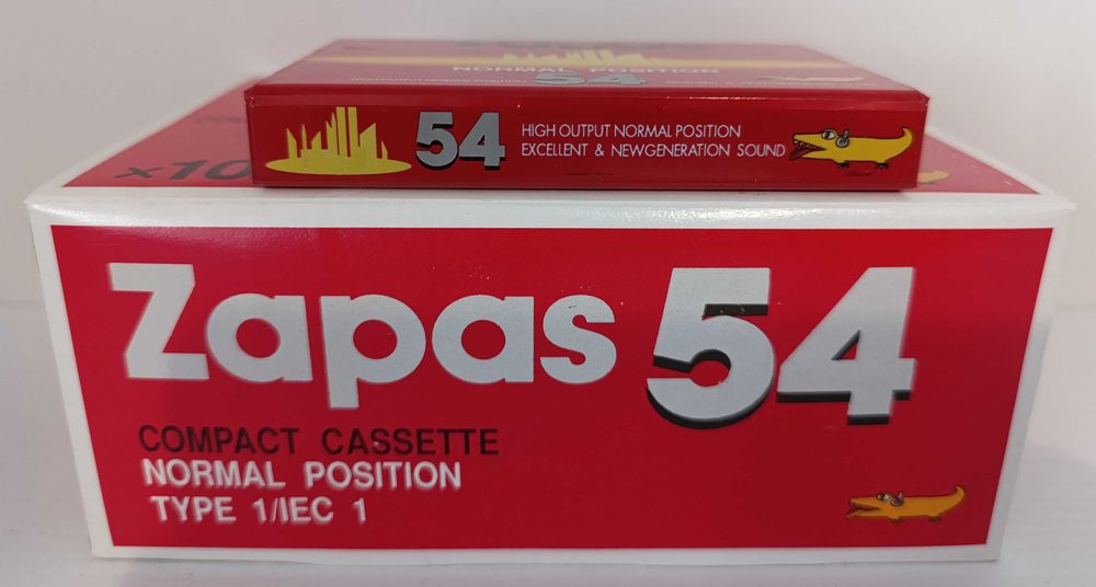 Новые аудио кассеты ZAPAS 54 (блок 10 штук).: 2 070 грн. - CD