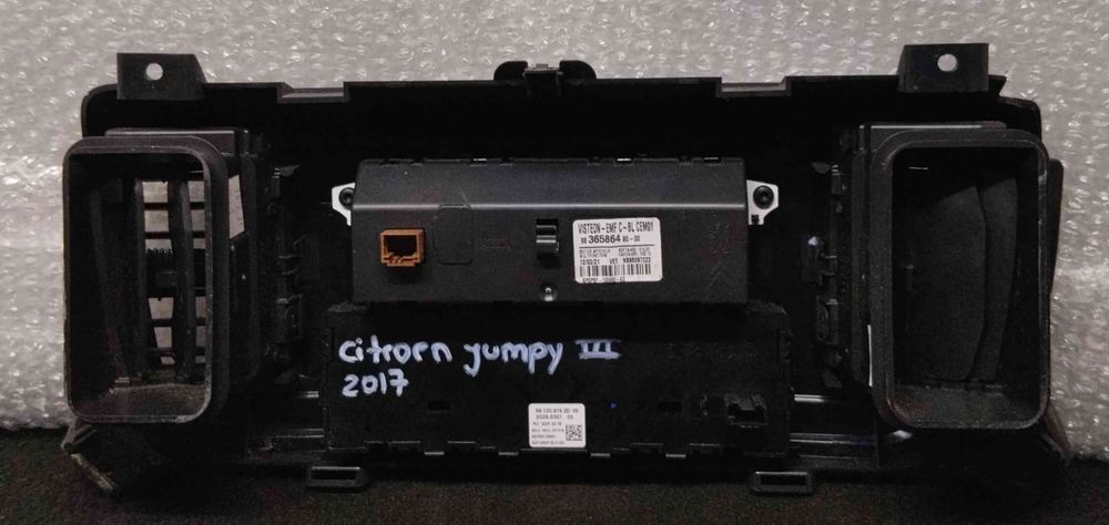 Rádio / Auto Rádio 98120819ZD - CITROËN JUMPY III Caixa