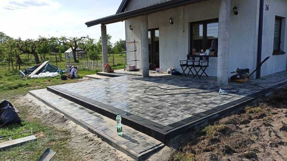 Układanie kostki brukowej