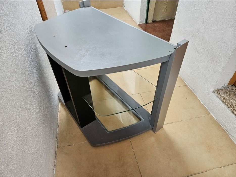 Movel TV cinzento (óptimo estado)