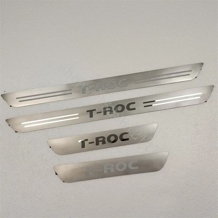 Frisos das grossuras da porta soleiras da porta vw T-ROC novas