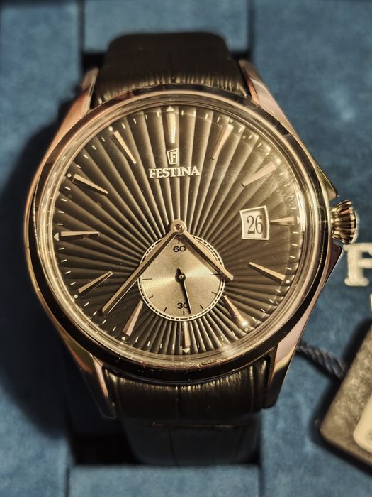 Zegarek męski Festina F16980/4 piękny NOWY