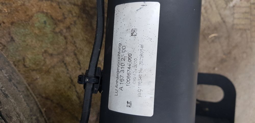 MERCEDES BENZ GLS580 GLE580 GLE450 zaczep przyczepy