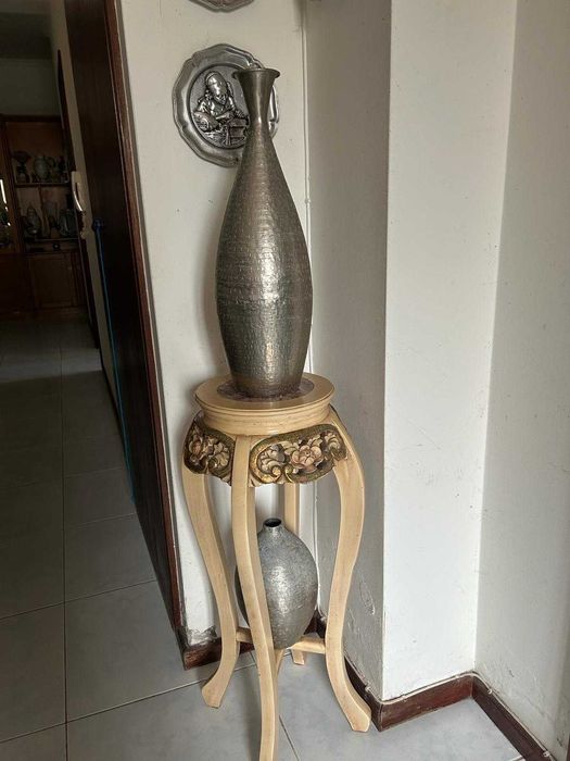 Peças decorativas em estanho