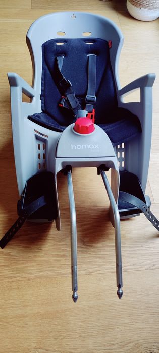 Hamax siesta fotelik rowerowy + adapter