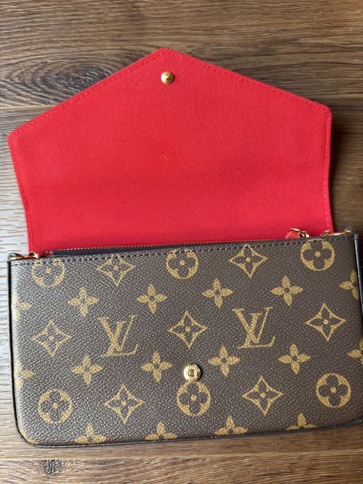 Torebka Louis Vuitton LV brązowa ZESTAW