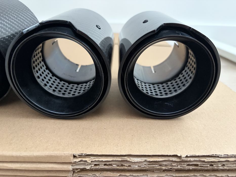 Koncowki wydechu ala carbon bmw
