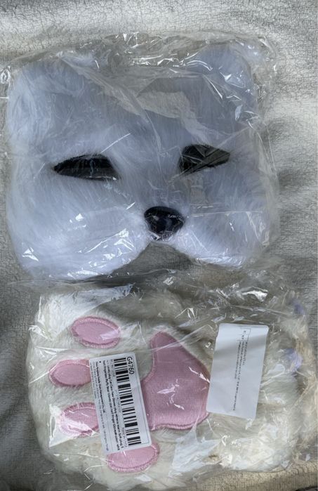 Хвіст Вушки липки квадробікі ушки маска квадробики маска