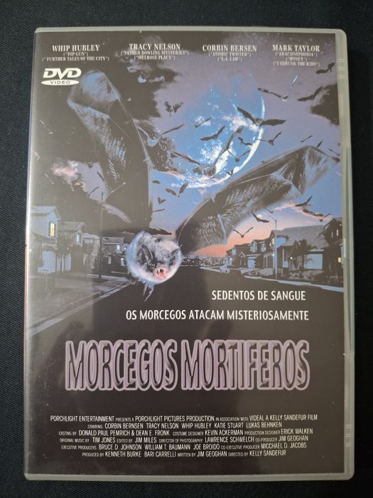 DVD Morcegos Mortiferos.