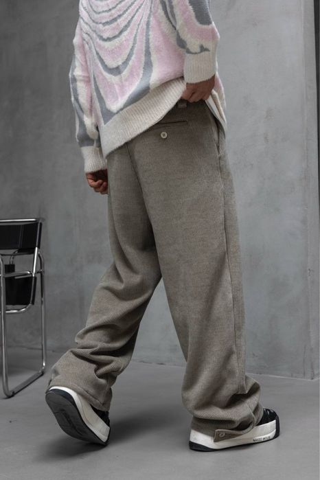Штани baggy вельветові вільного крою
