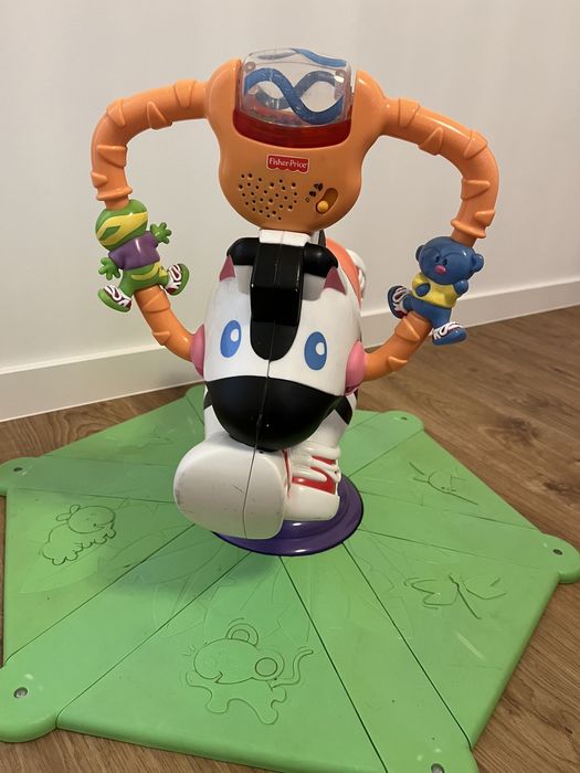 Zebra skoczka fisher price