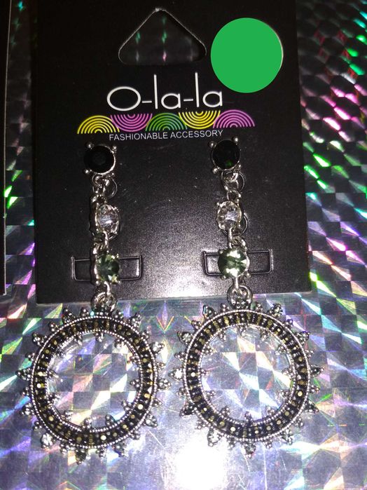 серьги бижутерия