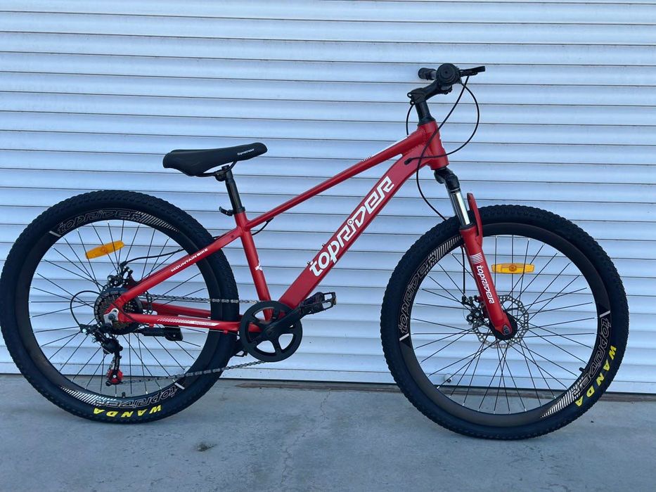 Горний алюмінієвий велосипед 26" червоний (є різні розміри та кольори)