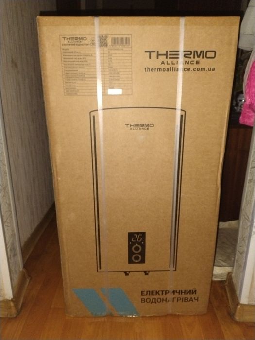 Бойлер Termo Aliance плоский,сухой Тен 50 литров