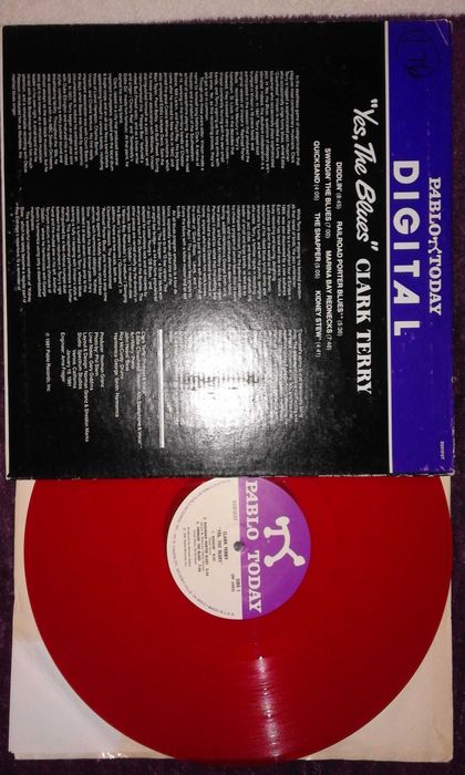 lp Jazz Clark Terry \ Yes, The Blues USA пластинка
