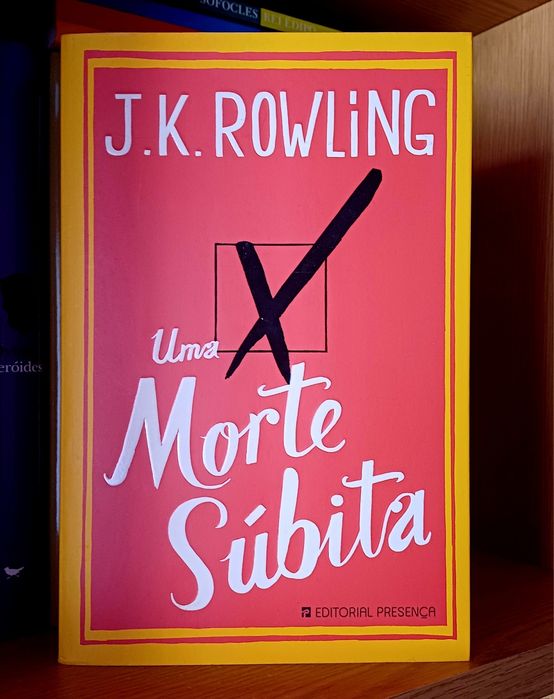 Livro "Uma Morte Súbita", de J. K. Rowling