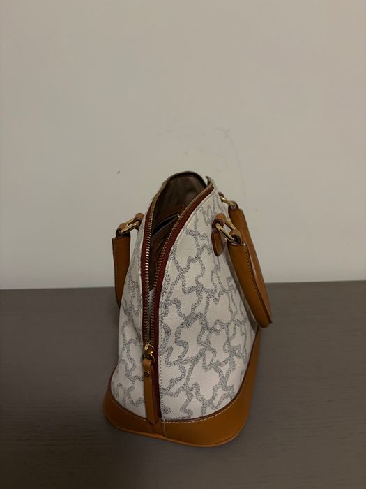 Mala em bege e camel da Tous