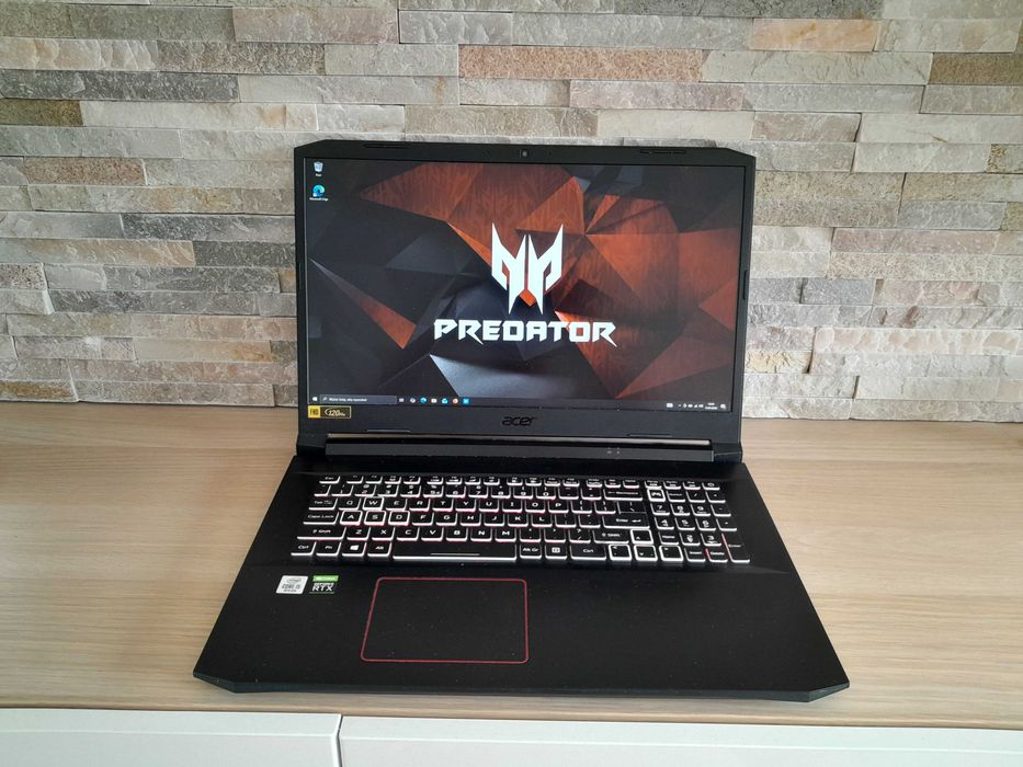 ACER 17 Cali / RTX 2060 6GB / Core i5 10300H / 120Hz / SSD / Laptop Gamingowy