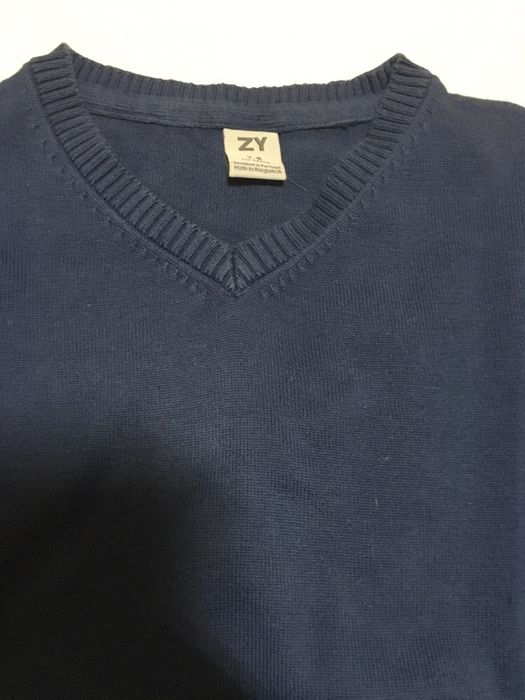 Lote 2 camisas classicas zara e 1 pullover zyppy tam7/8