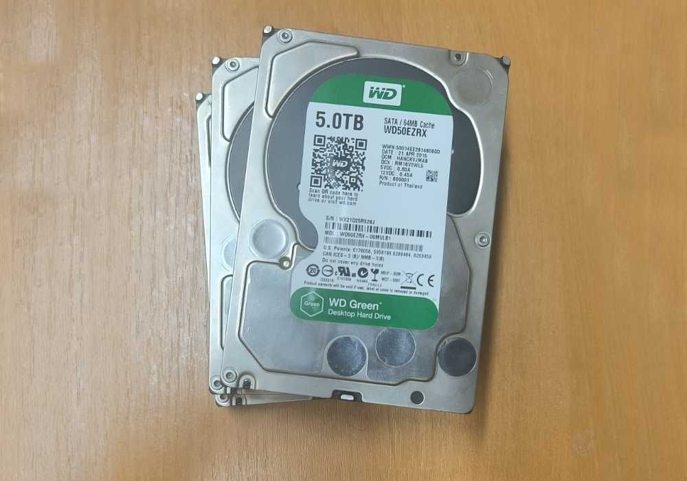 Жорсткий Диск 5TB 5400 Western Digital Green SATA III