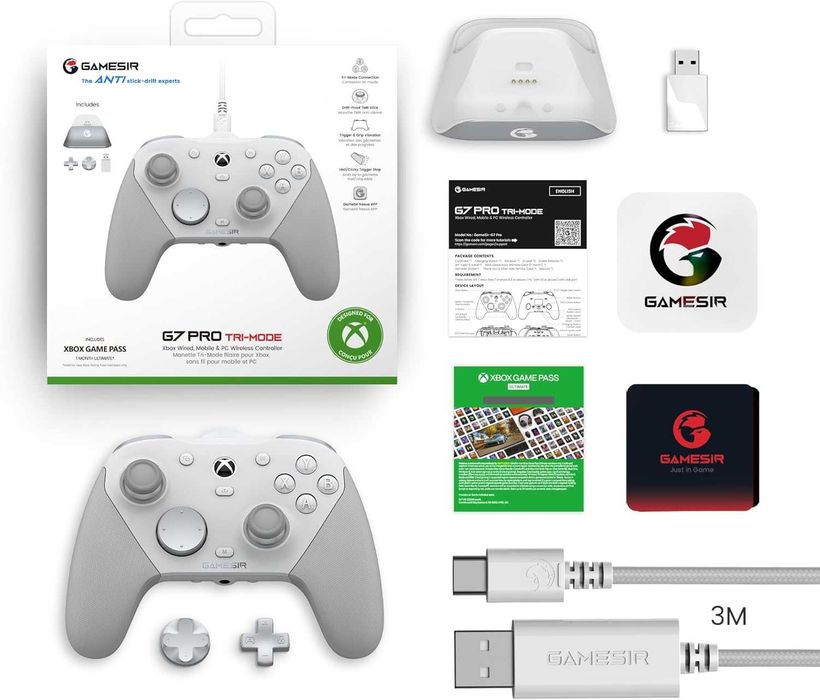 GameSir G7 Pro  ігровий джойстик Wired Controller for Xbox Series X|S, Xbox One, Wireless Gamepad for PC&Android