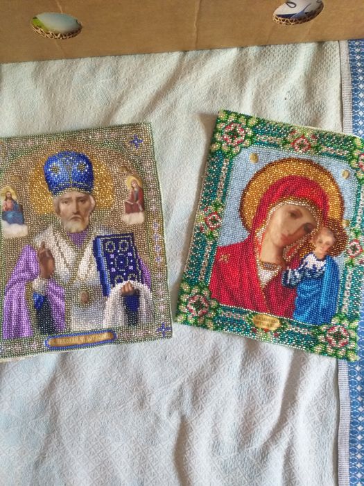 Вышивка из бисира