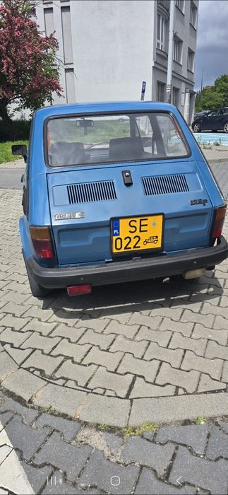 Fiat 126p maluch zabytek żółte tablice Fiat126p malczan
