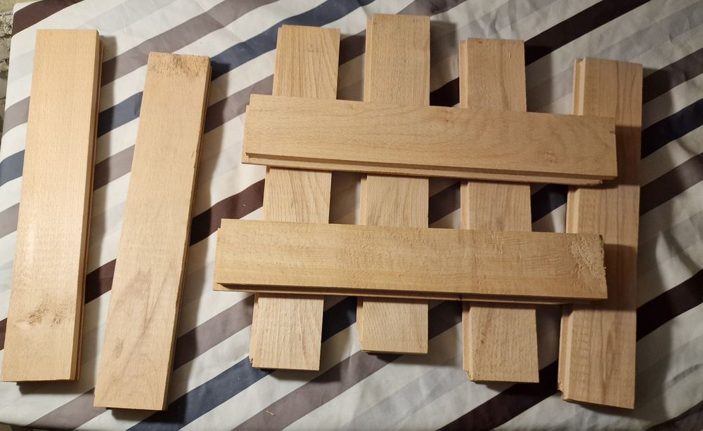 Parkiet bukowy 35m2 plus 3m2 piękny surowy stan!