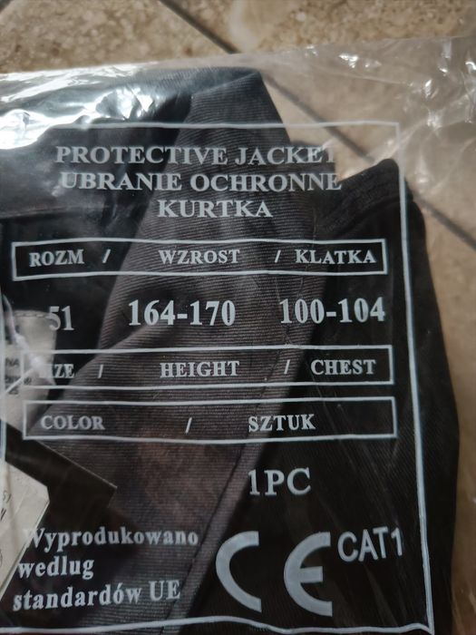 Komplet ubranie kurtka i spodnie do pracy