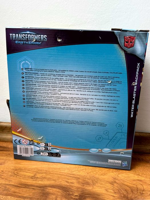Plecak na wodę miotacz wodny zabawka śmigus dyngus transformers Hasbro
