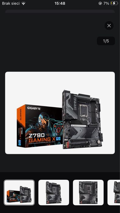 Płyta główna gigabyte Z790 GAMING X DDR 5