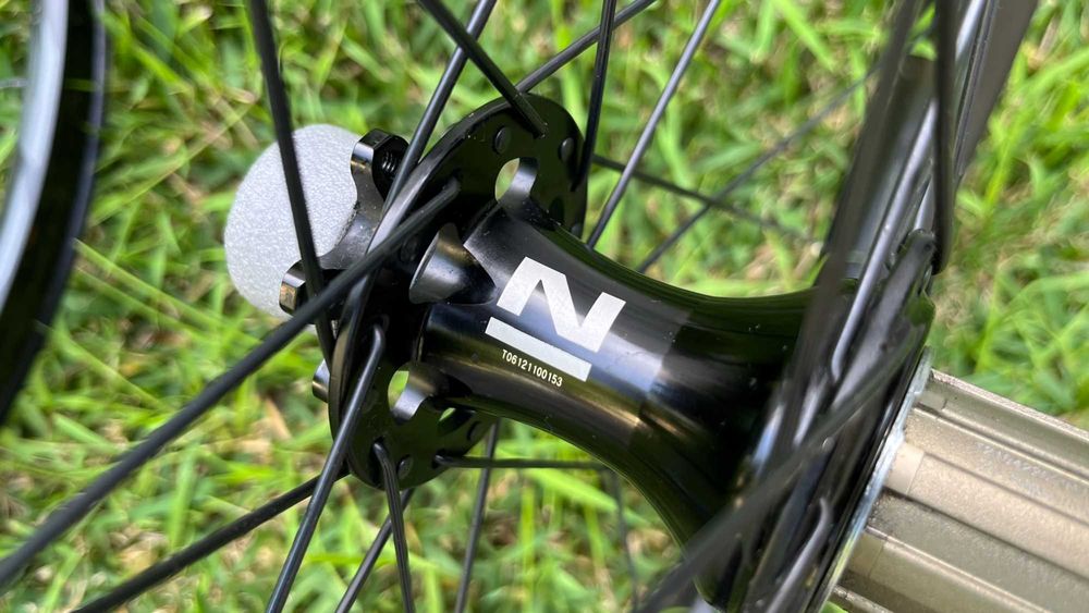 Roda/Jante traseira de bicicleta Novatec 27,5" Raceface 40 offset
