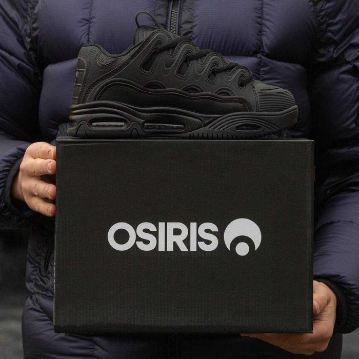 Унисекс кожаные кроссовки Osiris D3 2001 черные кроссовки осирис д3