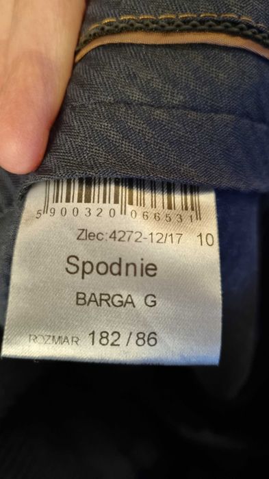 Garnitur Męski Granatowy Recman , stan idealny - 182/86