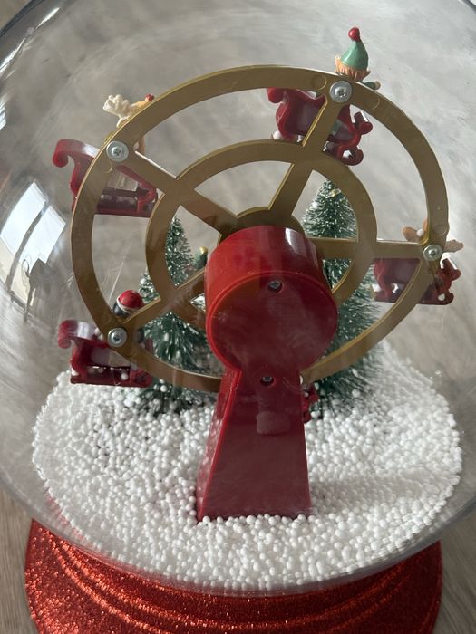 Bola de neve grande musical Natal