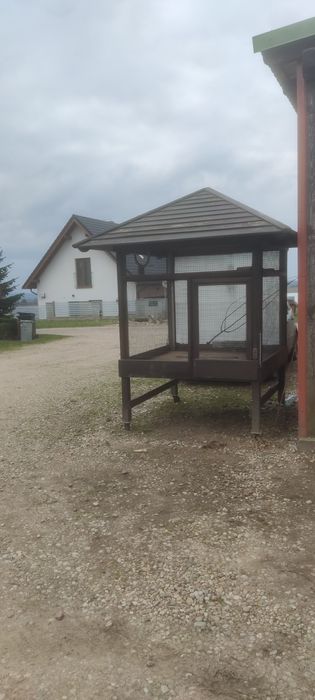 Woliera papugi kurnik