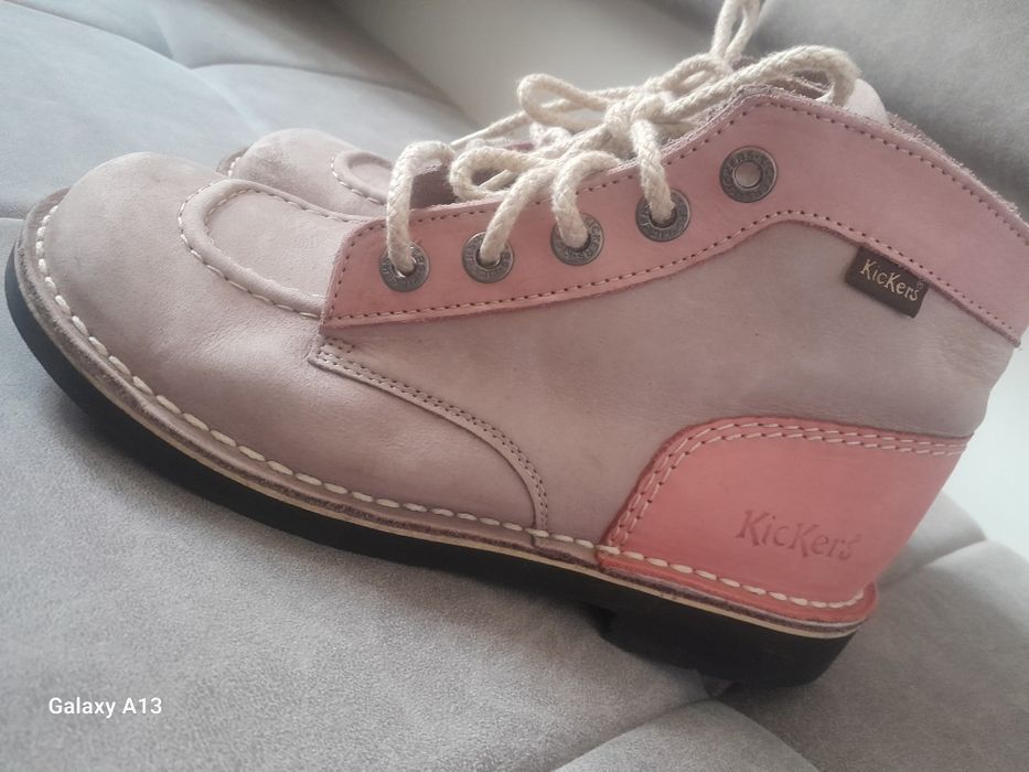 Демісезонні шкіряні черевики Kickers