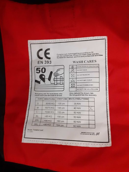 Kombinezon wypornościowy wędkarski ABU GARCIA rozm. M/L