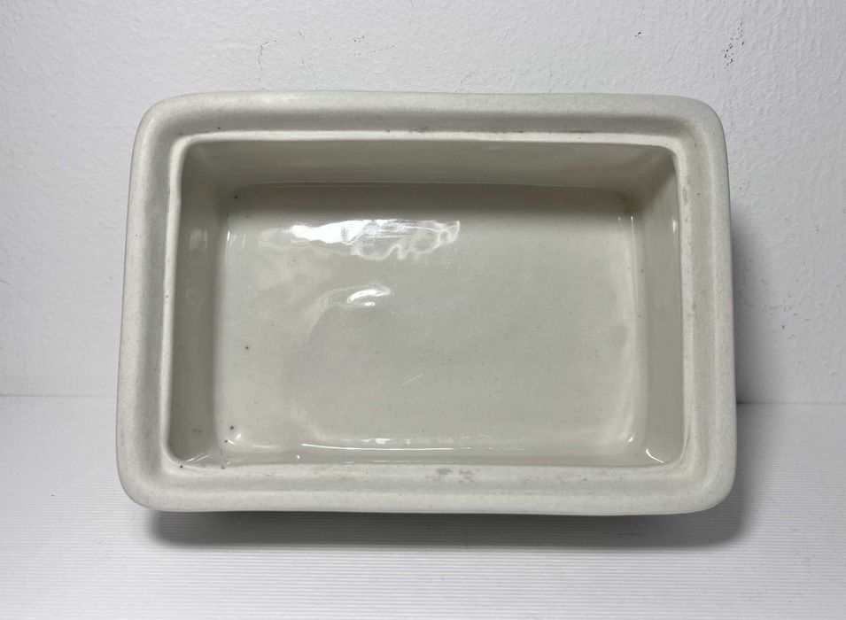 Maselnica/ szkatuła/ puzderko ceramika Bolesławiec, ręcznie malowana.