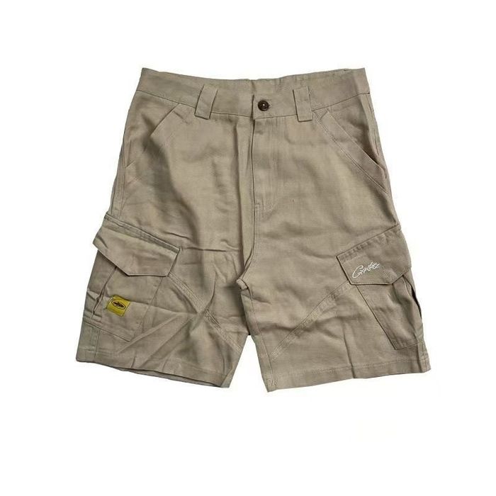 Карго шорти Corteiz чорні бежеві S M L