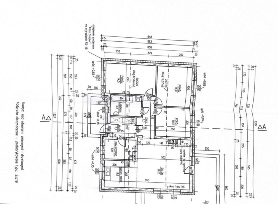 Dom jednorodzinny 100m2 z działką o pow. 850m2 Piątkowisko ul.Cynkowa