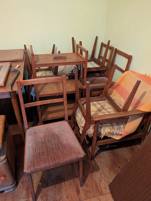 Stare meble z lat 60-70tych