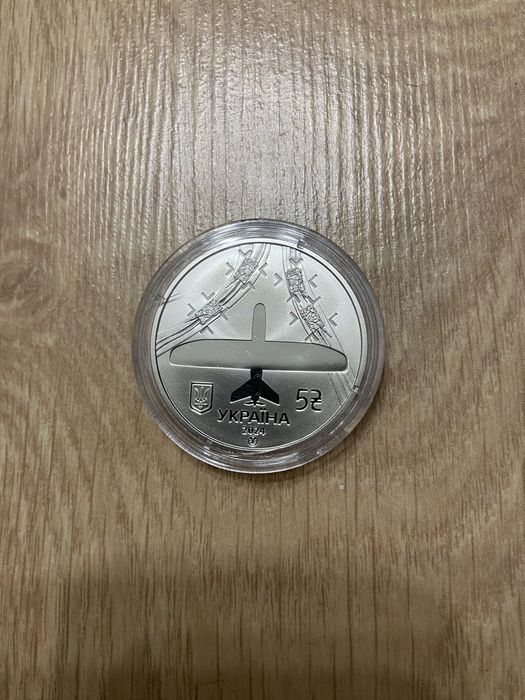 Монета Українська бавовна. Лелека100