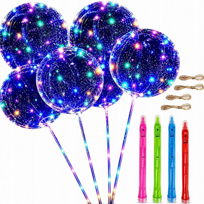 Świecące balony LED